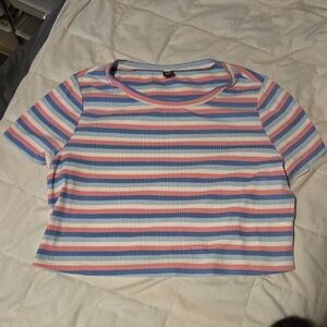 3x SHEIN Striped Top